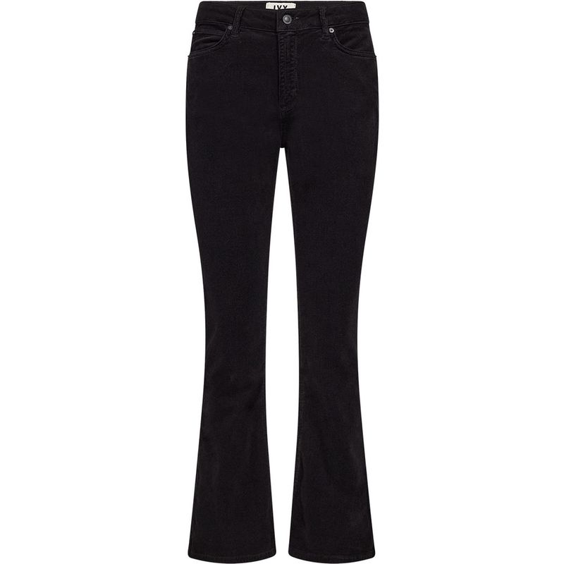 Ivy Johanna Kick Flare Baby Cord Black 