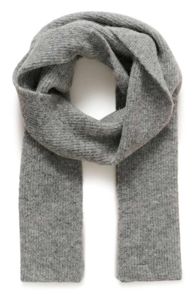 Part Two Svea Scarf Grey Melange