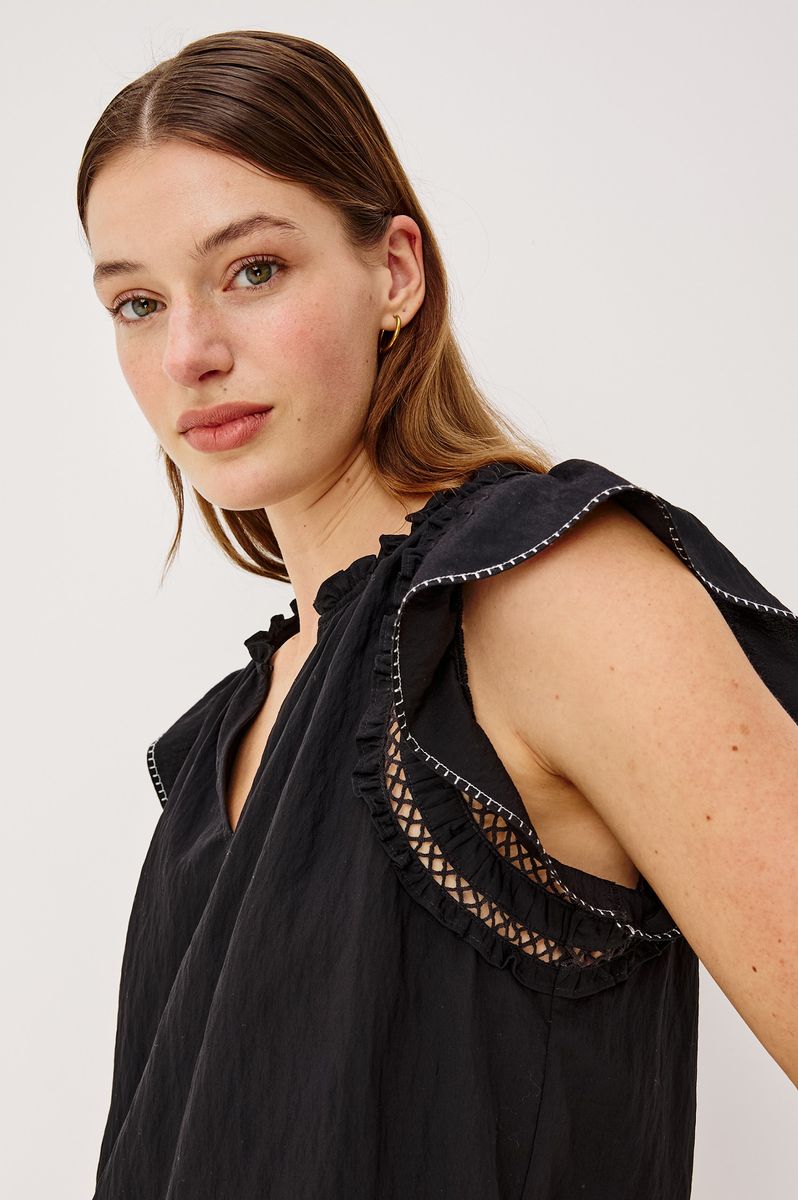 Rails Allea Top Black 