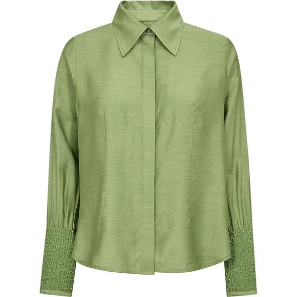 Hovedbilde Pieszak Viola Beaded Shirt Stunning Green Melange