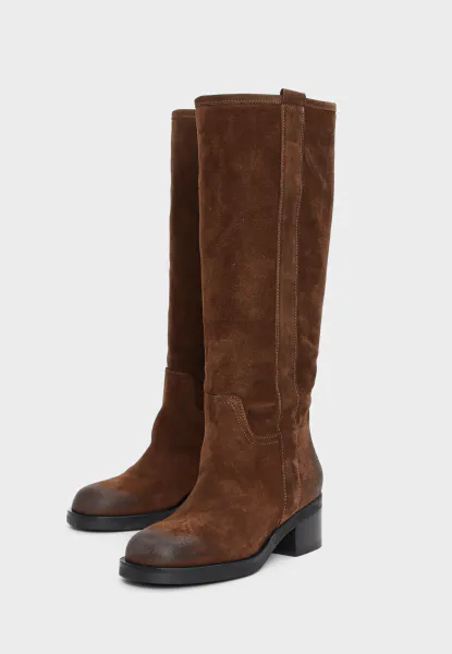 Hovedbilde Bukela Lucca Boots Suede Cognac