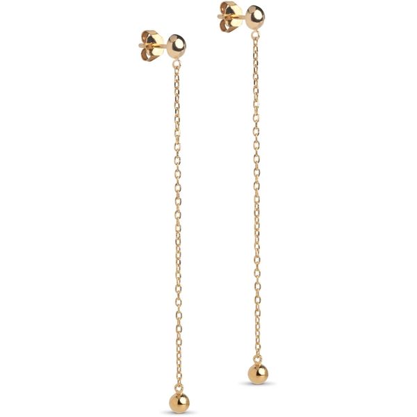 Hovedbilde Enamel Earring Balloon Gold 