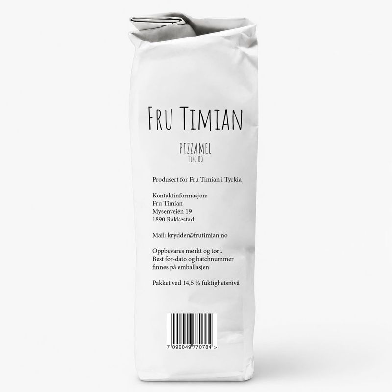 Fru Timian Pizzamel 1 kg