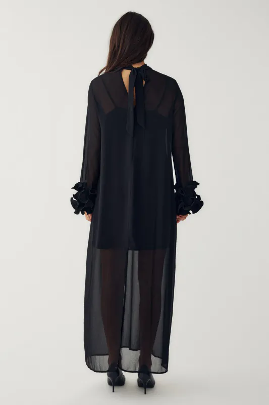 Noella Latania Long Dress Black 