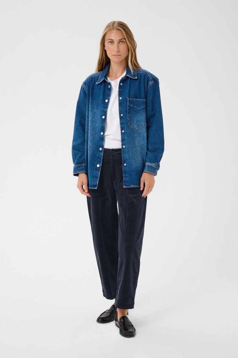Part Two Nett Pants Dark Navy