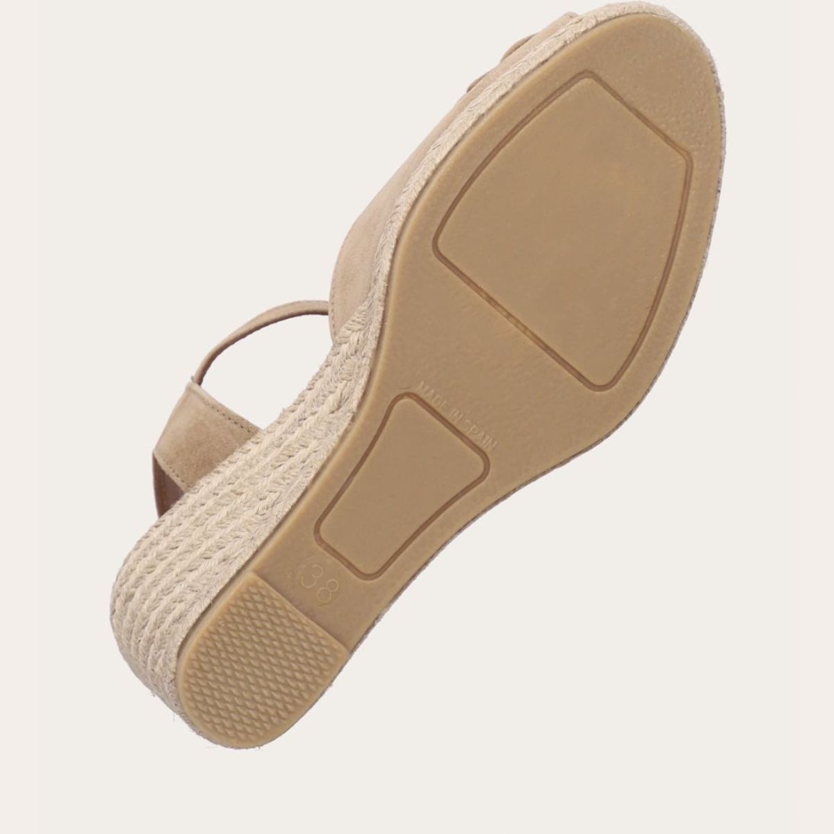  Billi Bi Wedge Sandal A8604 Beige