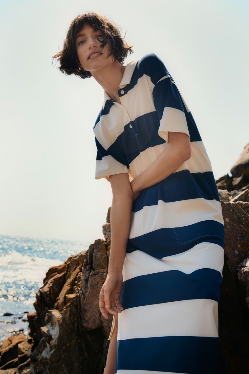 Part Two Alise Dress After Midnight Stripe