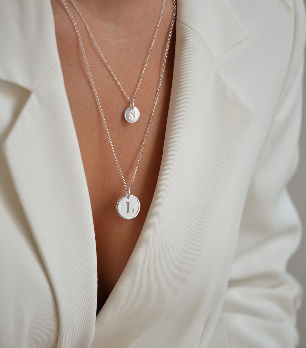 Syster P Beloved Mini Letter Silver 