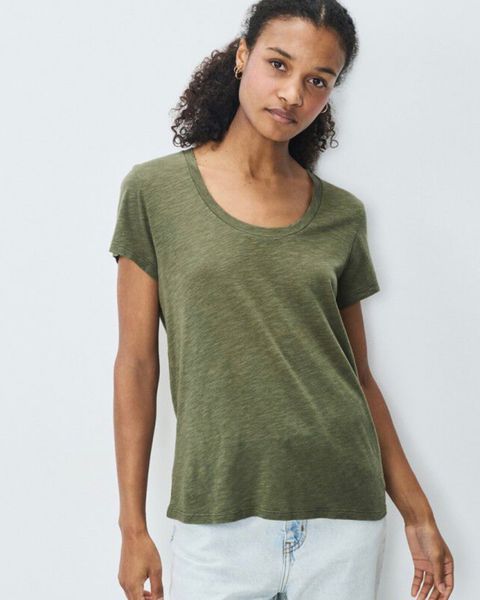 Hovedbilde American Vintage T-shirt Jacksonville Khaki ...