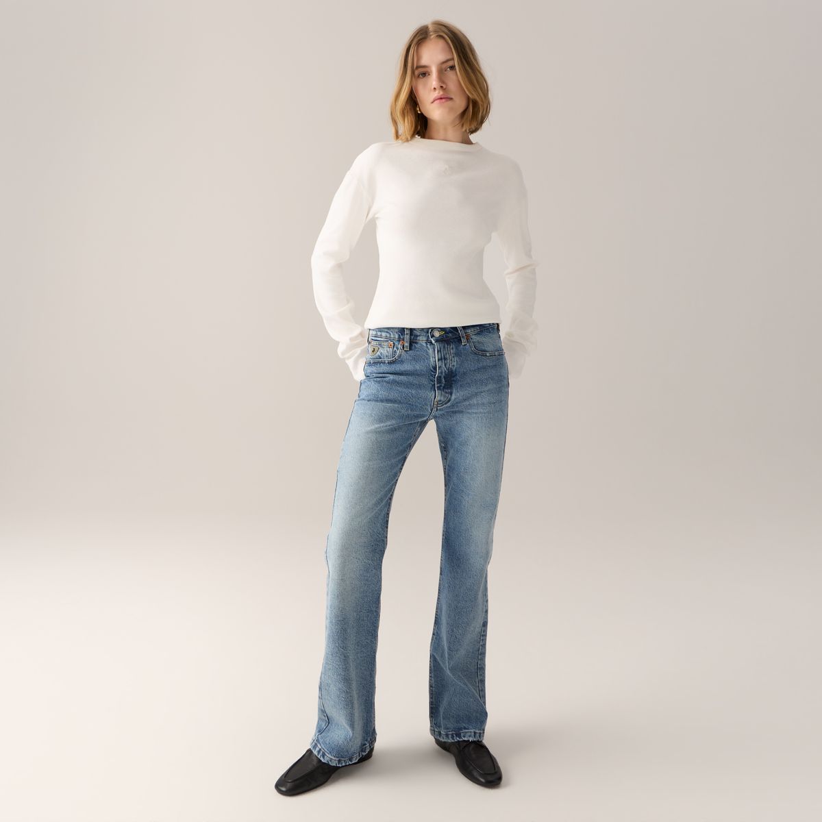 Lois Lauren T-Shirt White