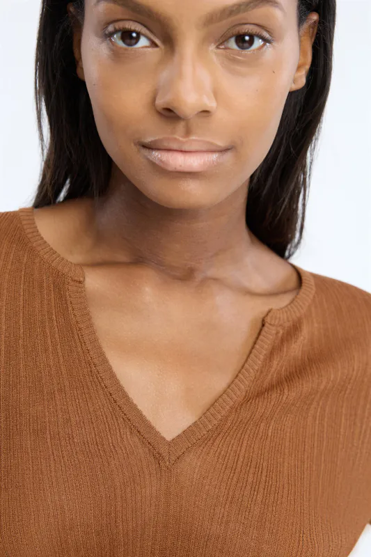 Munthe Nyra Knit Caramel 