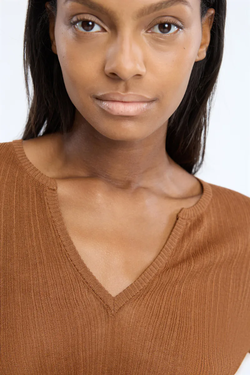 Munthe Nyra Knit Caramel 