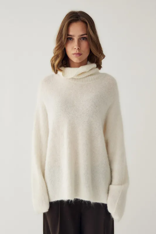 Noella Mattea Knit Offwhite