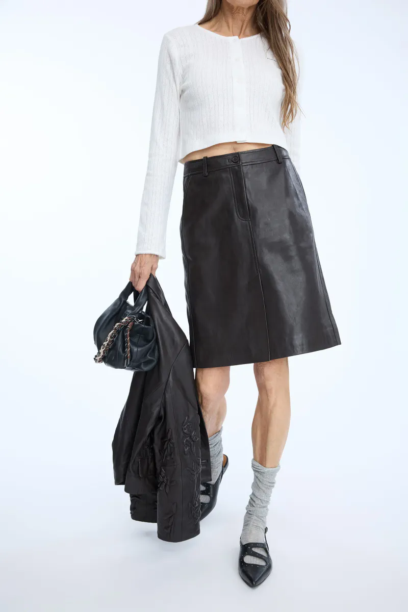 Munthe Nomi Skirt Mocca