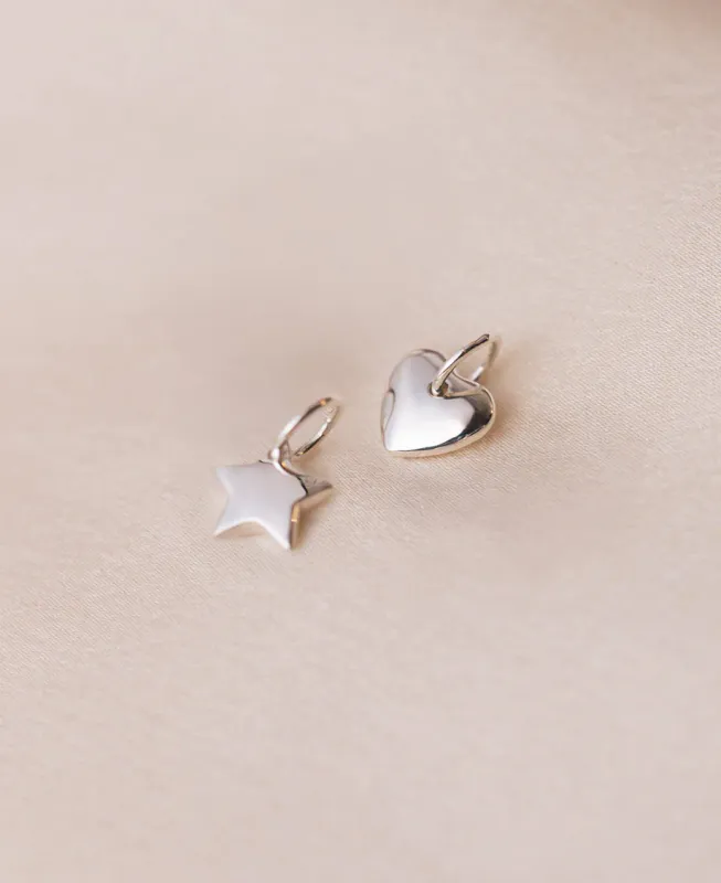 Syster P Beloved Star Pendant Silver 