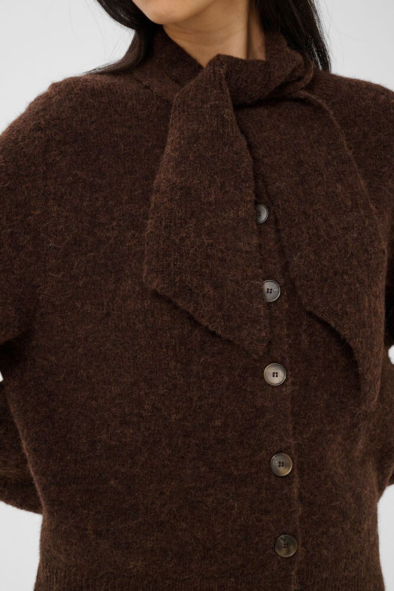 Part Two Chania Cardigan Downtown Brown