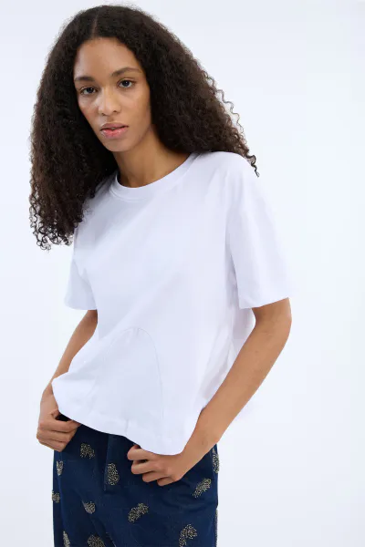 Hovedbilde Munthe Vupiter T-Shirt White