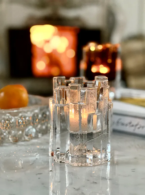 Skogsberg and Smart Hurricane Lamp Rock Ice 