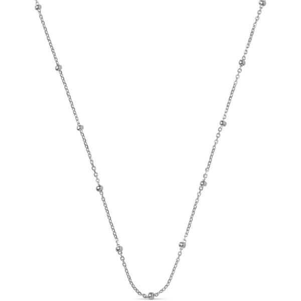 Hovedbilde Enamel Necklace Beaded Chain Silver 