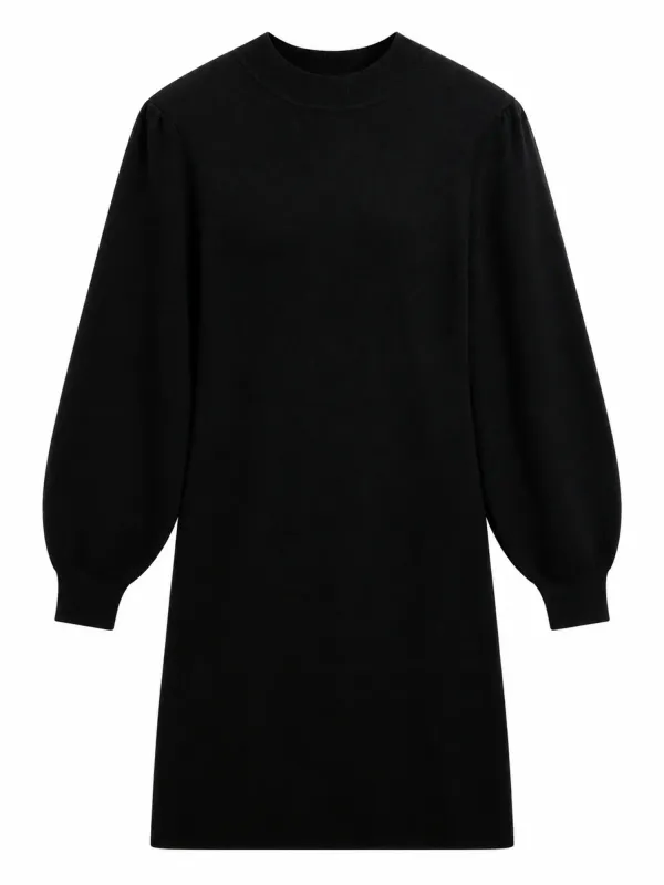 Ella and il Liz Merino Dress Black
