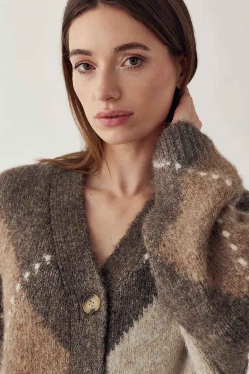 Noella Laiana Knit Ash Brown Mix