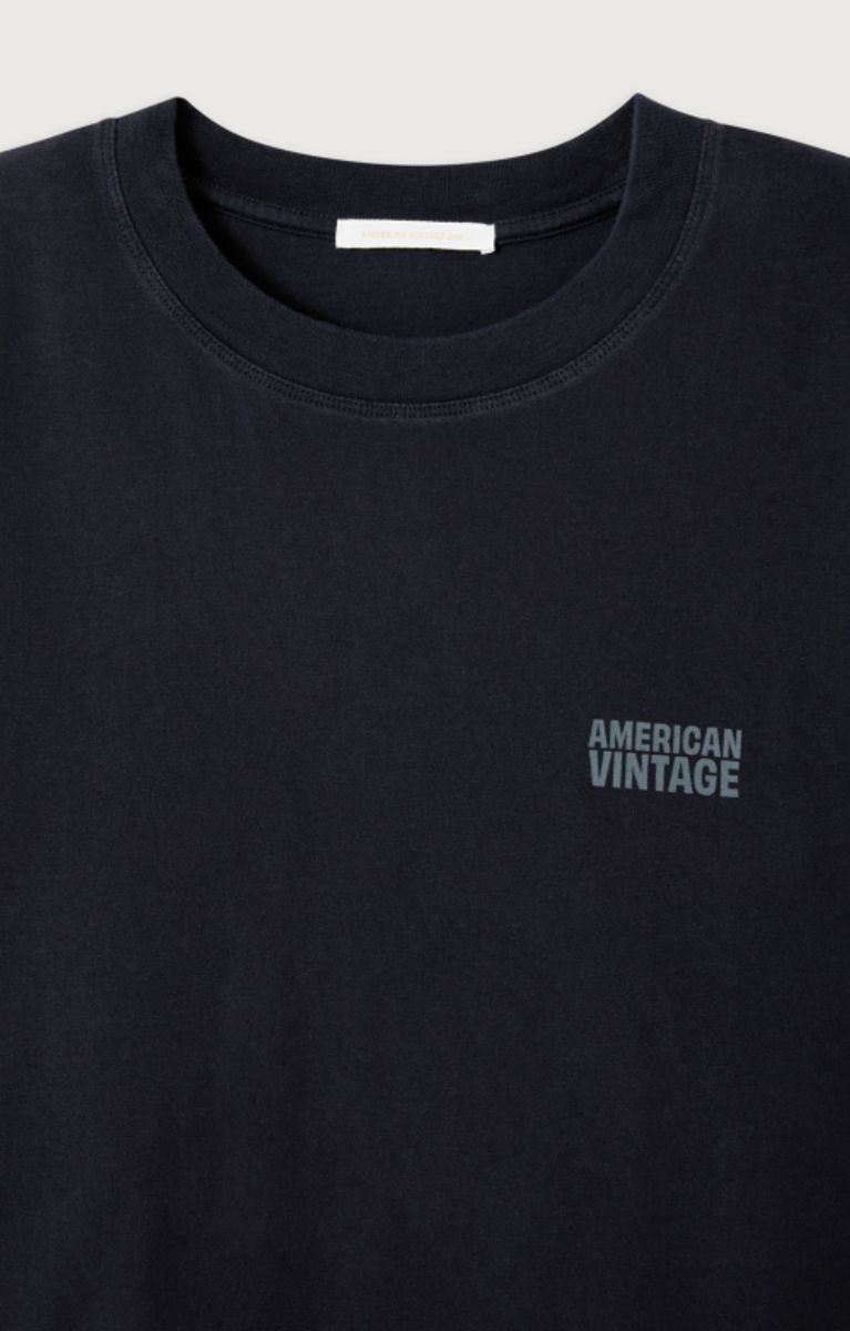 American Vintage T-Shirt Gixy Black