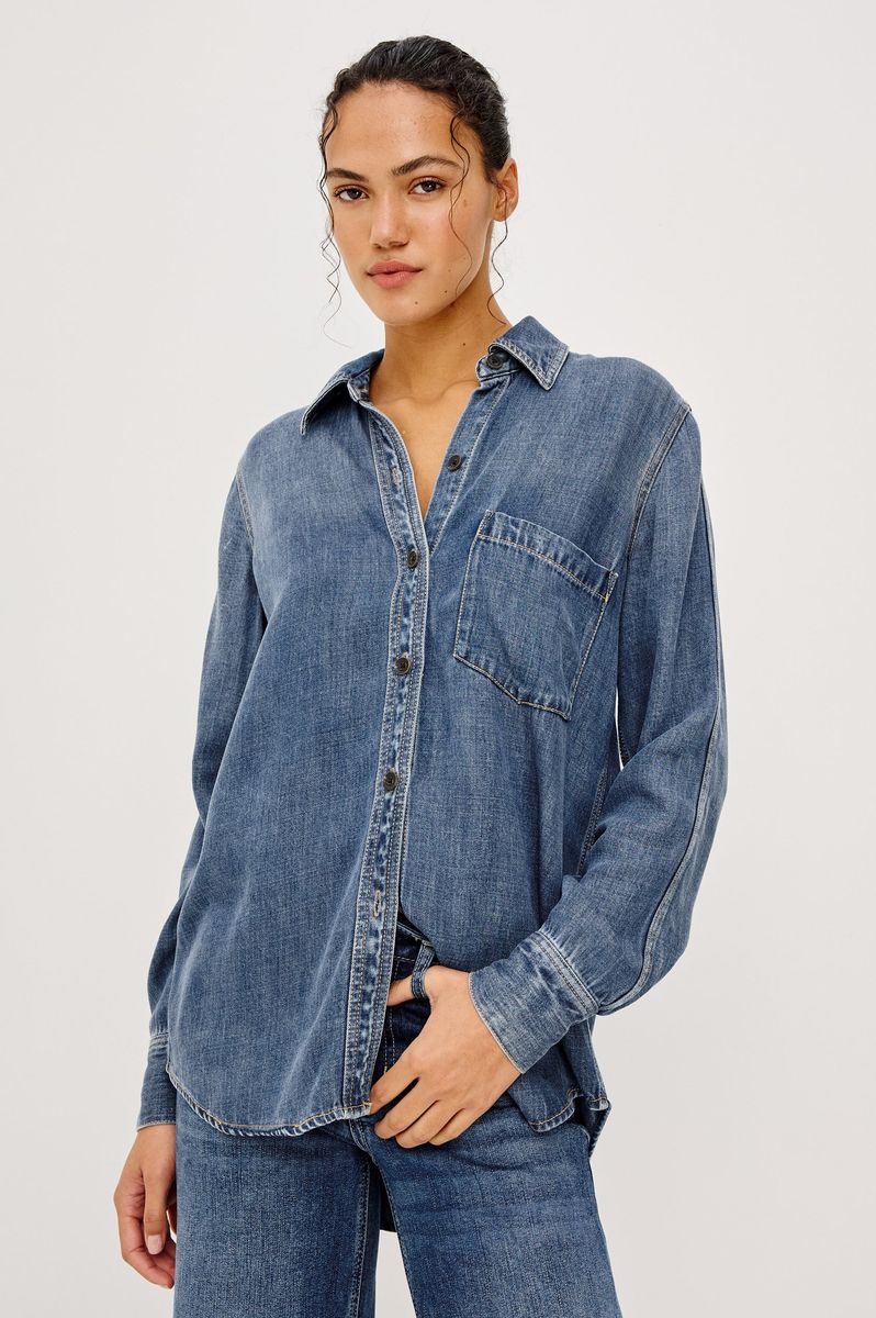 Rails Atticus Shirt Antique Blue