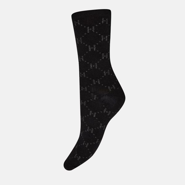 Hovedbilde Hype The Detail Ankle Logo Rib Sock Black