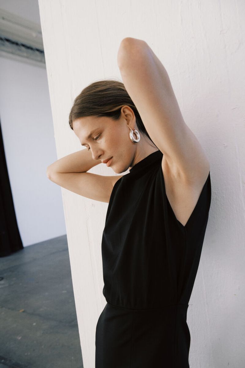 Part Two Diye Dress Black