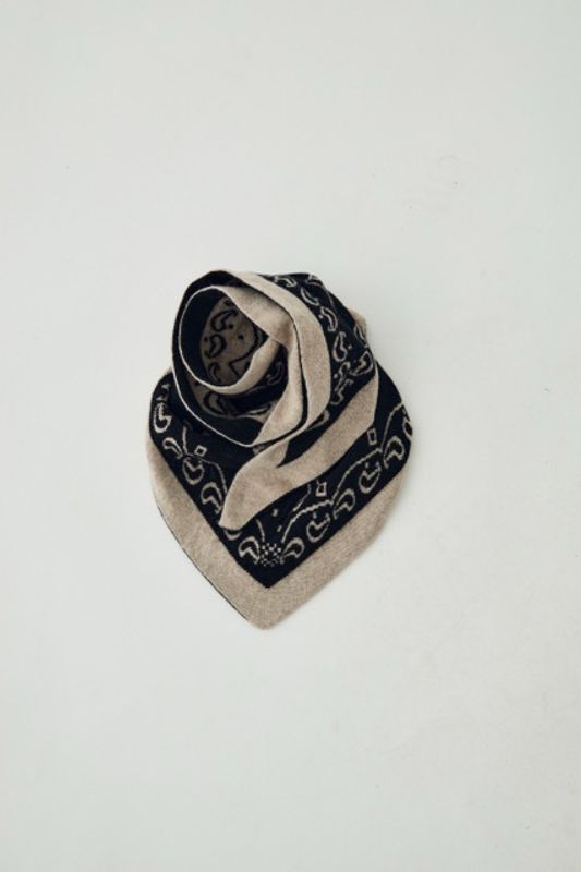 Noella Neomi Scarf Sand Black Mix 