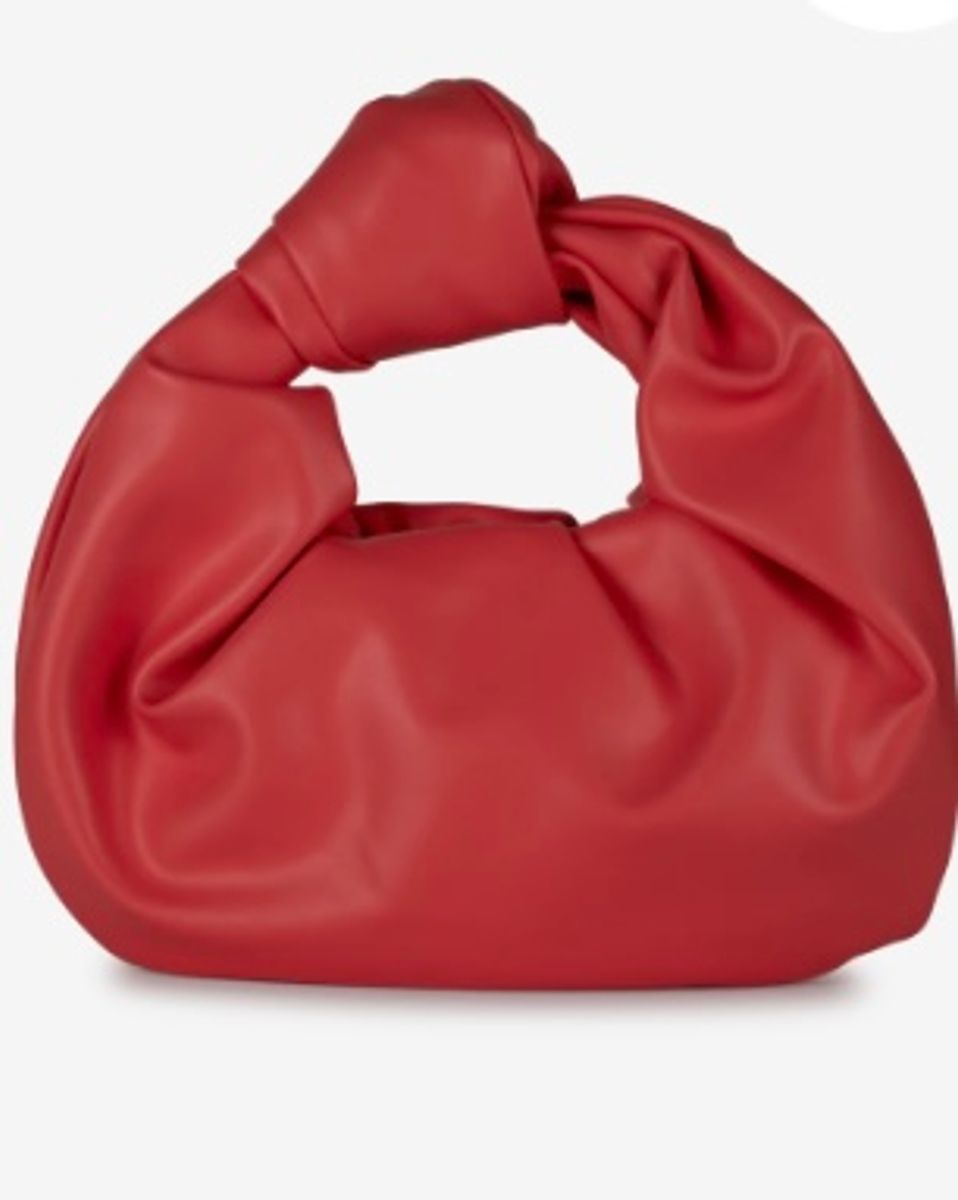 SUI AVA Nelly Knot Bloom Bag Coral