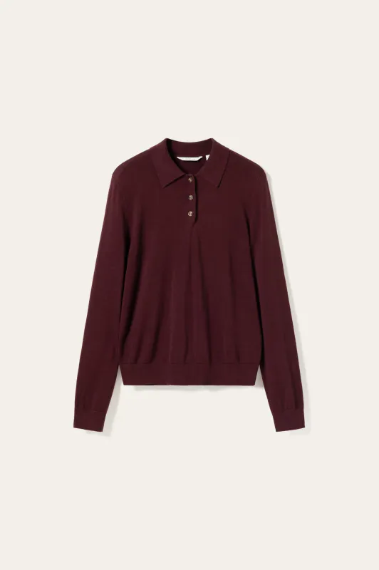 Noella Maxine Knit Burgundy