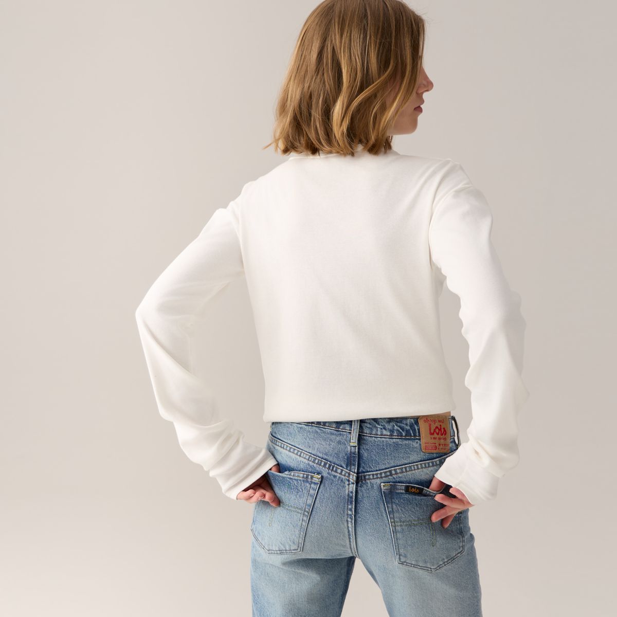 Lois Lauren T-Shirt White