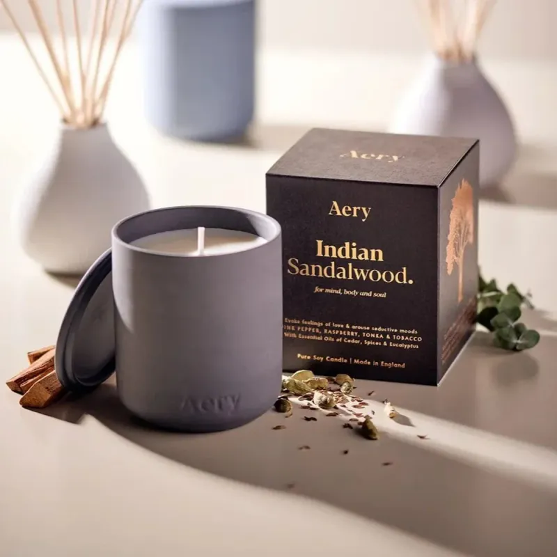 Aery Indian Sandalwood Candle 280 g 
