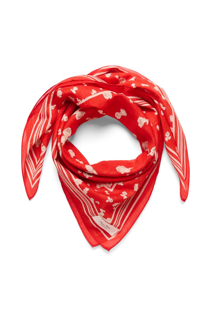 Part Two Phi Scarf Red