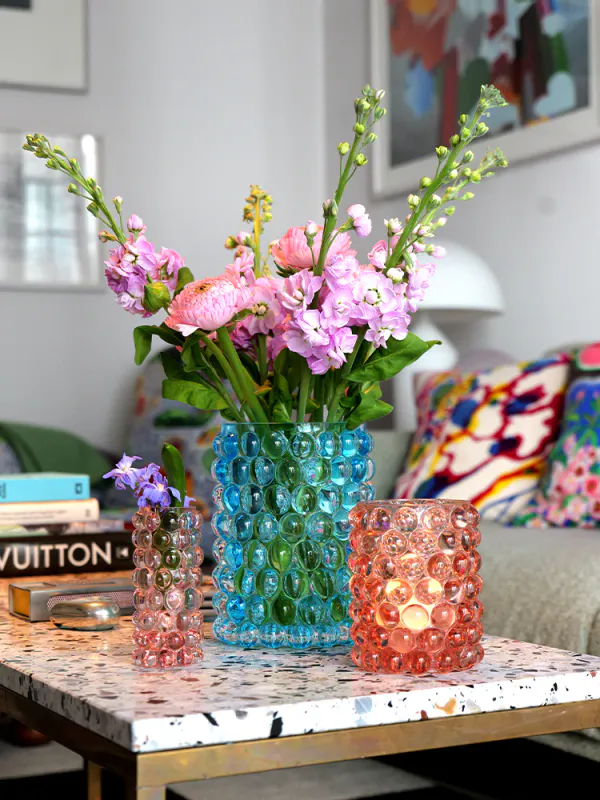 Skogsberg and Smart Hurricane Lamp Boule Regular Rosé