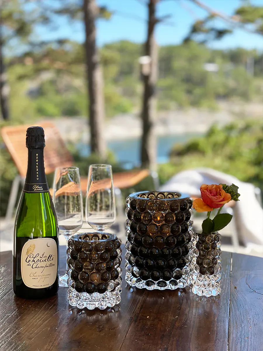 Skogsberg and Smart Hurricane Lamp Boule Regular Tobacco 