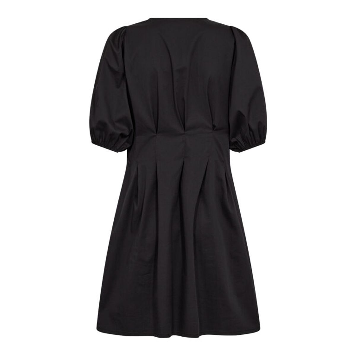 Cocouture Poppy Pleat Crop Dress Black 