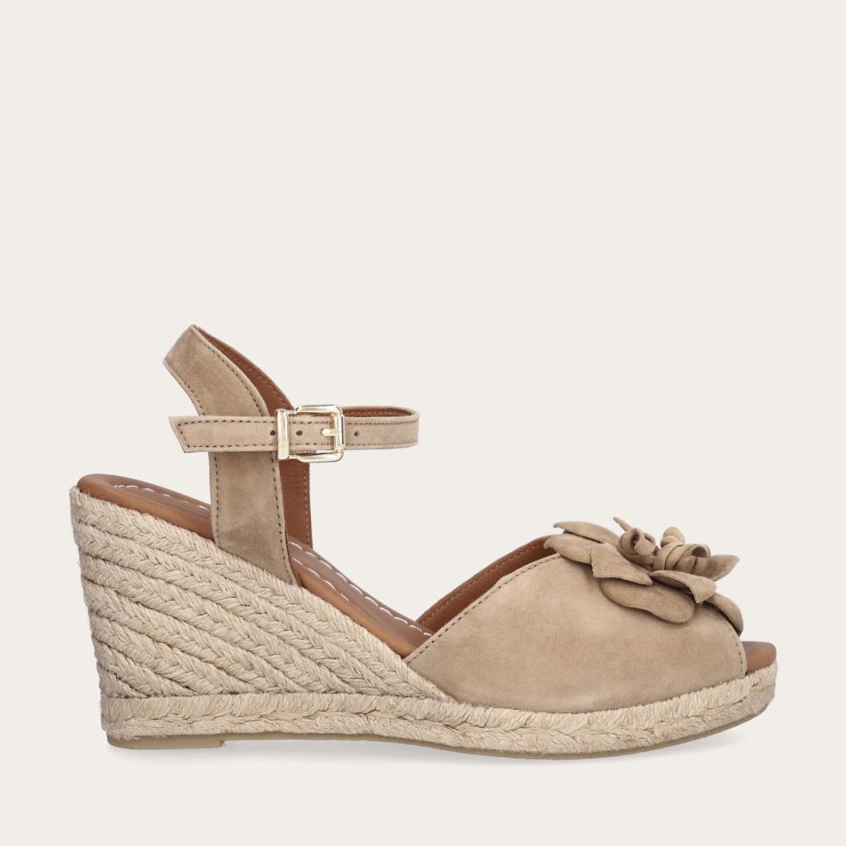  Billi Bi Wedge Sandal A8604 Beige