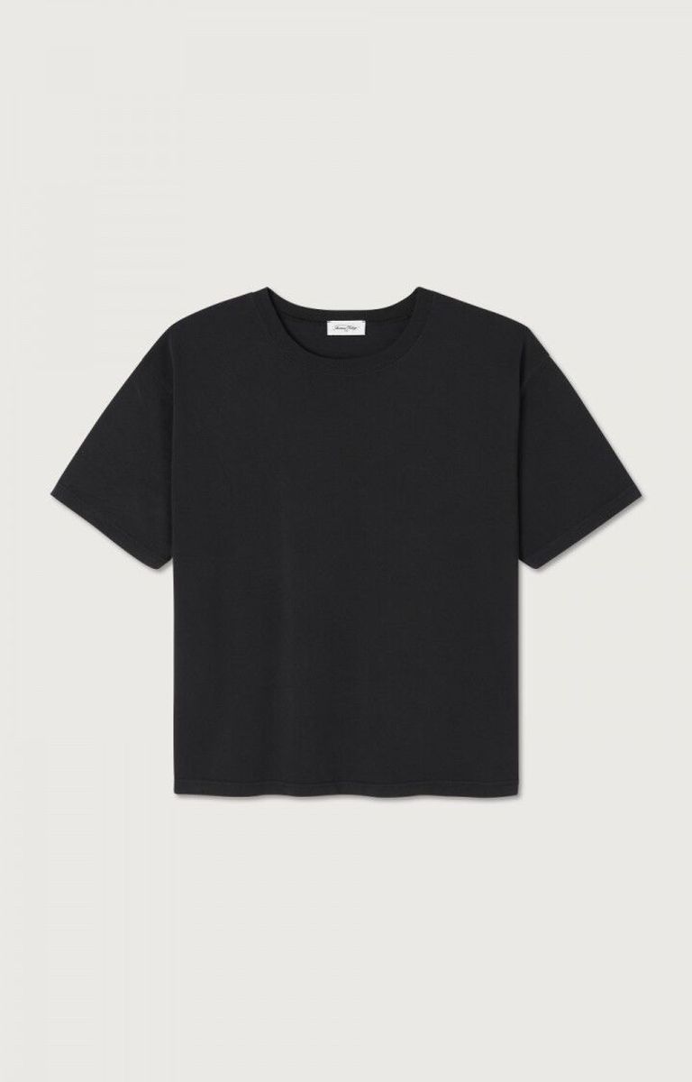 American Vintage T-Shirt Fizvalley Vintage Black 
