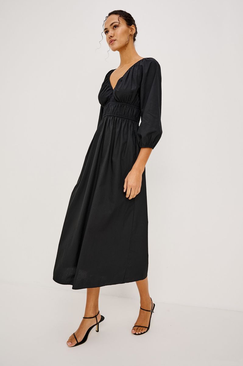 Rails Paio Dress Black 