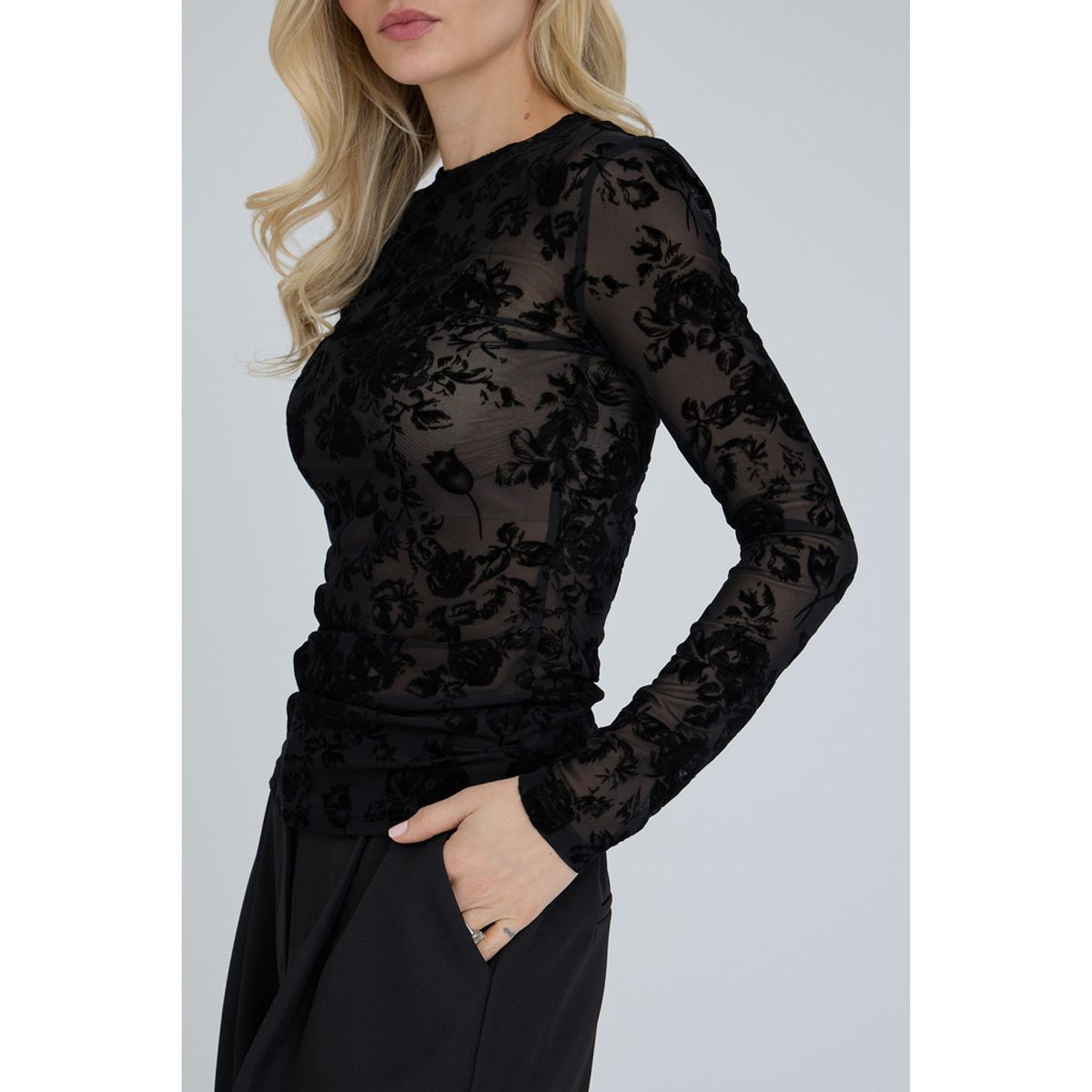 A-view Silke Blouse Black