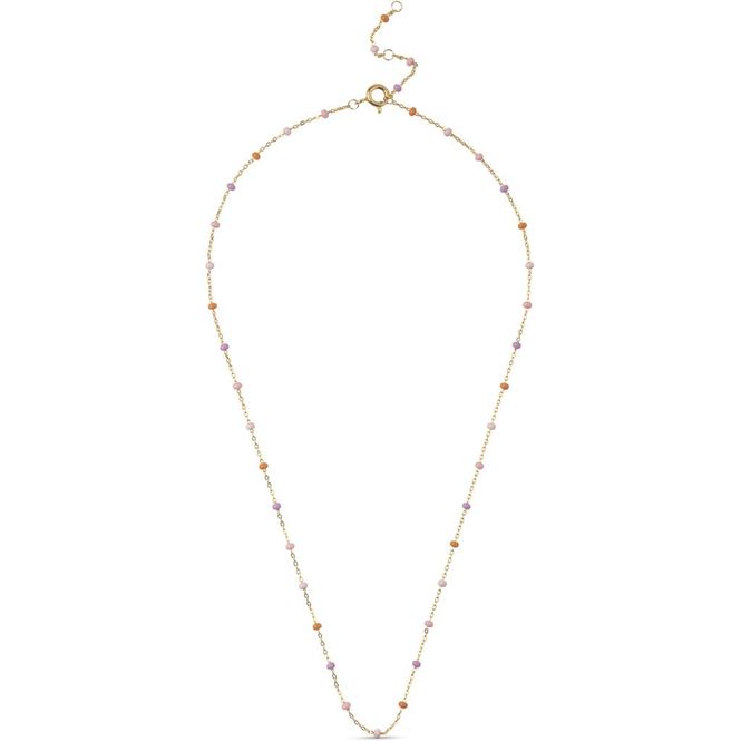 Hovedbilde Enamel Necklace Lola Blush