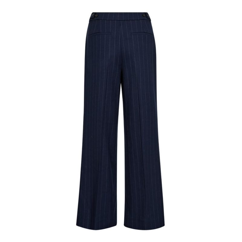 Cocouture Gabie Pin Wide Pant Navy