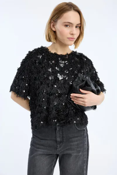 Hovedbilde Munthe Valencia Top Black 