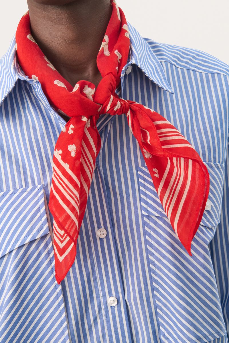 Part Two Phi Scarf Red