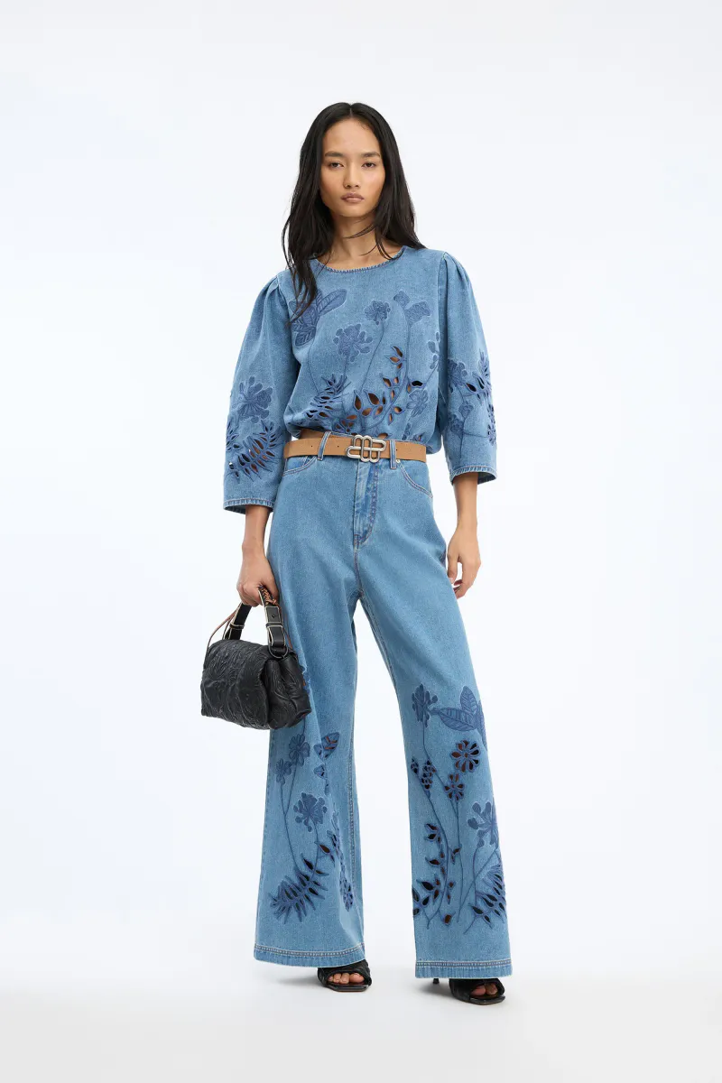 Munthe Bramble Top Blue