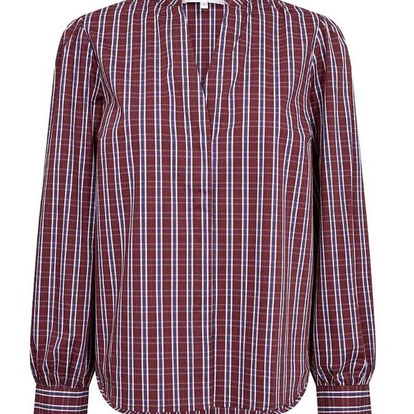Hovedbilde Cocouture Renee Check Shirt Berry Red