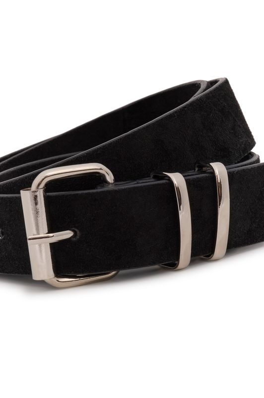 Part Two Savin Belt Suede Black