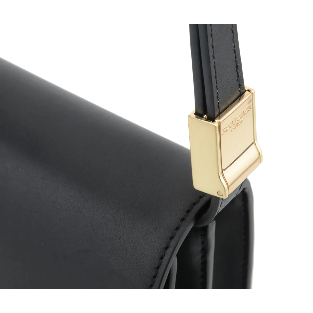 Pourchet Paris Anjou Convertible Clutch Black